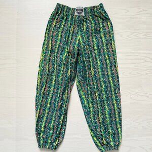 Vintage International Baggyz Men's Pants Medium Green Funk Hammer Muscle Jogger